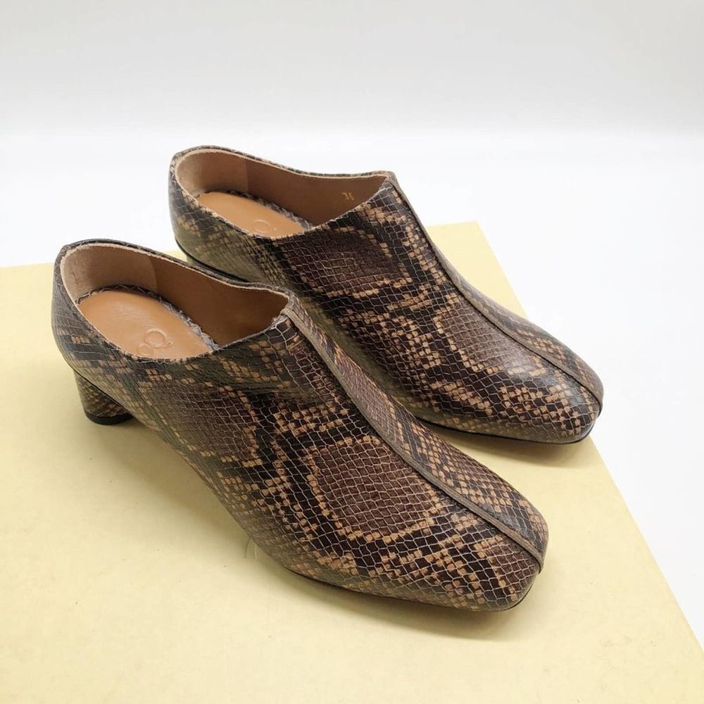 LOQ Eva Castaa Python Mules NWT - image 3